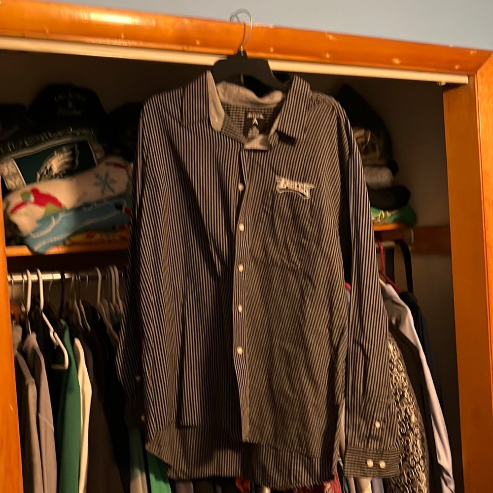 Philadelphia eagles dress shirt xxl
